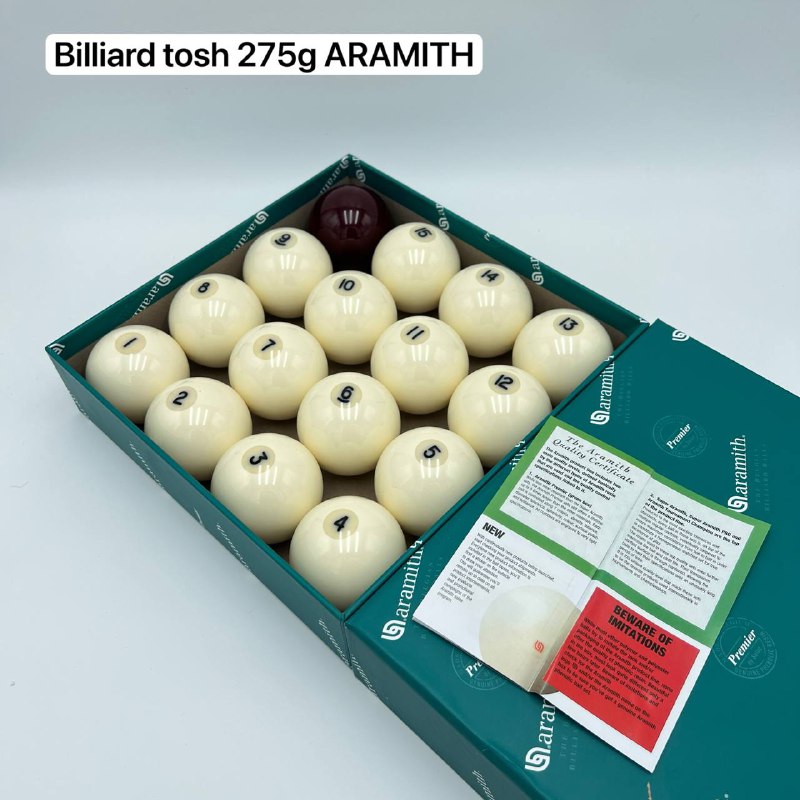 [AXL-36829] Billiard tosh 275g Aramith