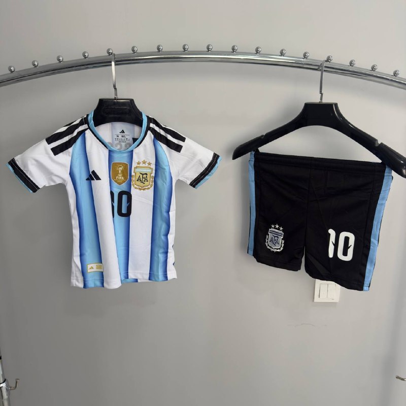 [AXL-38270-16-СИНИЙ] Futbol formasi bolalar Argentina 26/27 (16)