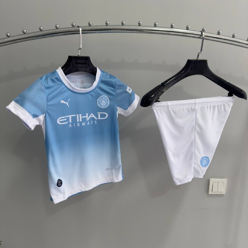 [AXL-38284-16-СИНИЙ] Futbol formasi bolalar Manchester City 26/27 (16)