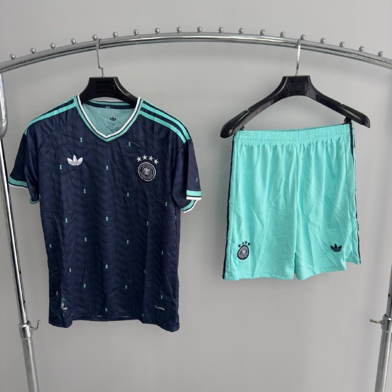 [AXL-38335-S-БЕЛЫЙ] Futbol formasi Germaniya 26/27 (Oq, S)