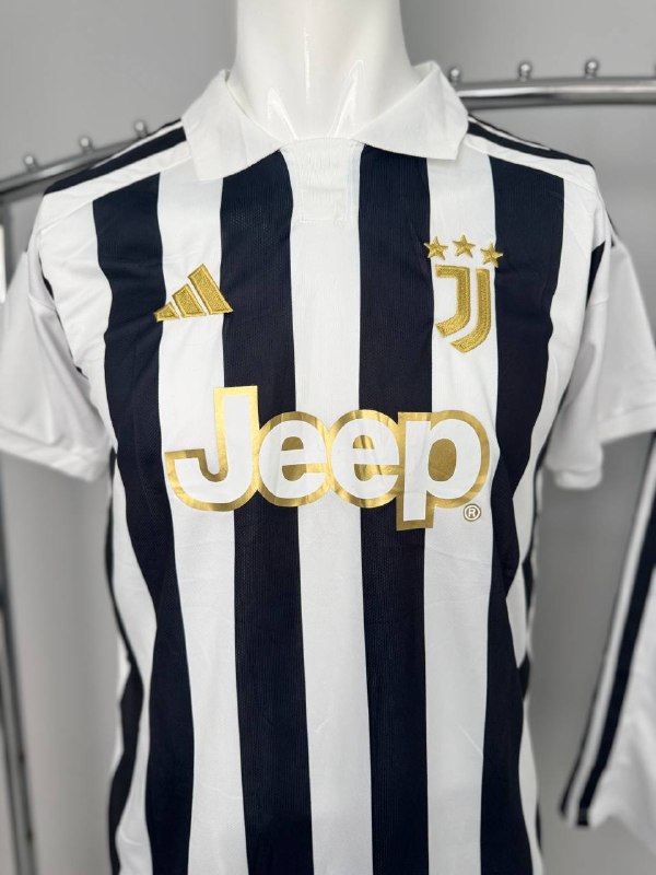 [AXL-38634-S-ЧЁРНЫЙ] Futbol formasi Juventus - 26/27 (Qora, S)