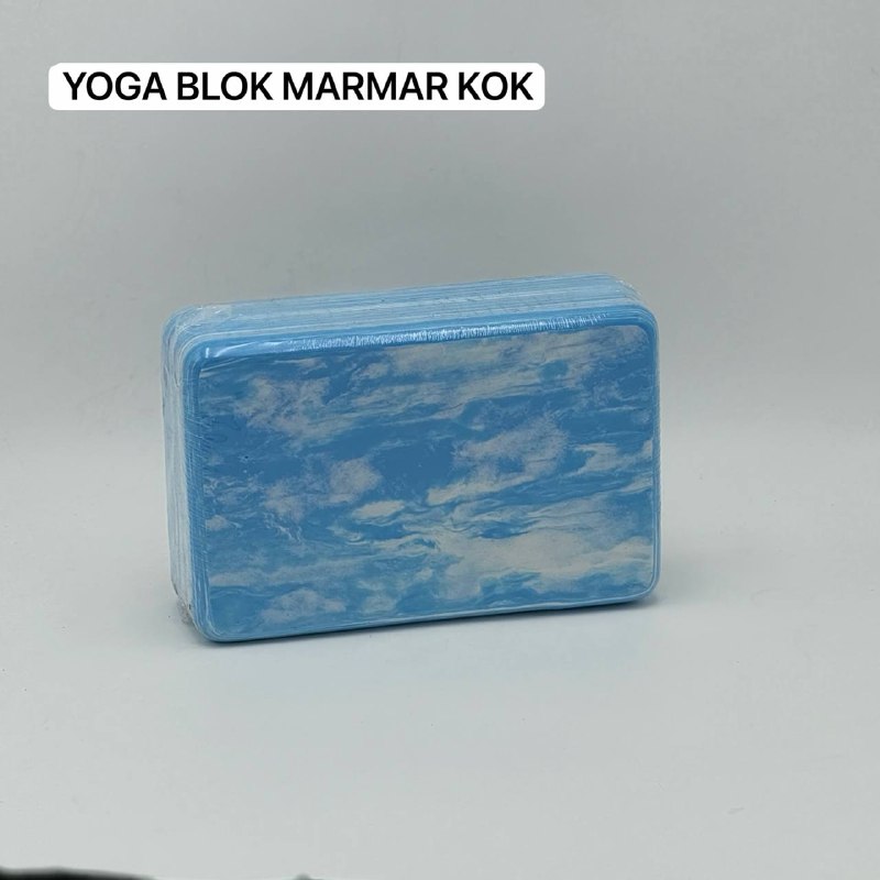 Yoga blok gubka marmar